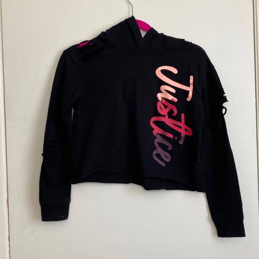 Justice Active girls size 12 hoodie